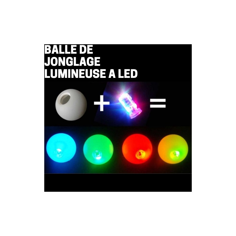 Acheter Balle de Jonglage Lumineuse a LED